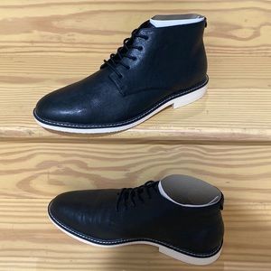 Mens brand new Kenneth Cole Unlisted black high leather